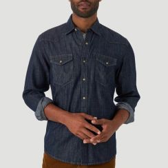 3Pcs Mens Cotton Denim Shirt